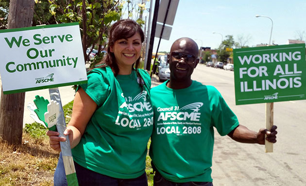 In late June the Supreme Court will decide whether to hear a lawsuit, Friedrichs v. California Teachers Association, that could make the whole public sector “right to work.” Photo: AFSCME Council 31.