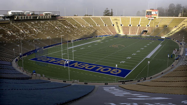 Employees of a contractor who provided janitorial services for UC Berkeley sporting events said they were routinely denied overtime pay for workweeks that were 80 or 90 hours long. (Robert Durell / Los Angeles Times)