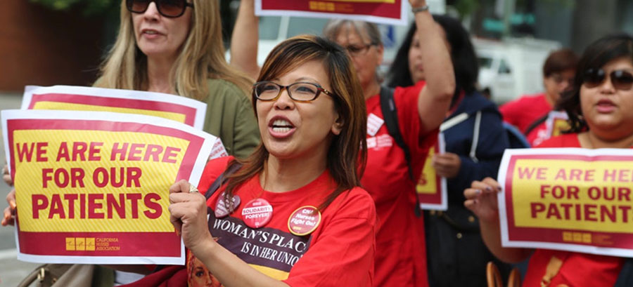Registered Nurses Say Patient Safety Sparks Today's UCI Medical Center Rally